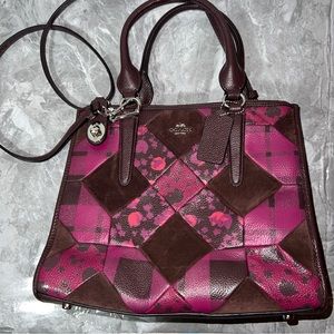 NWT Coach Crosby Patchwork Carryall